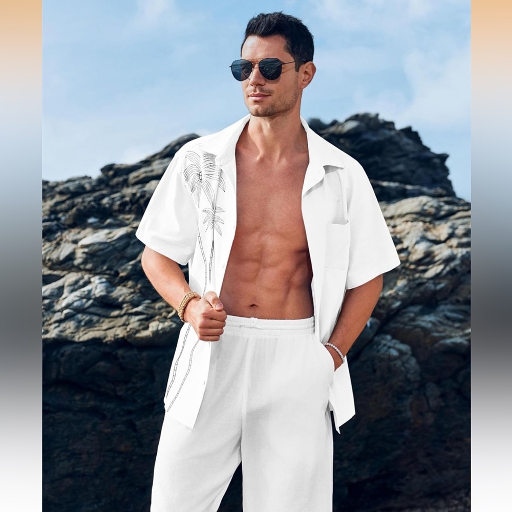 RUNCATI Short Sleeve Button Down Shirt